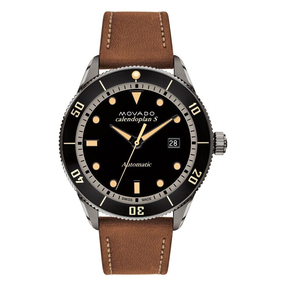 Movado Heritage Calendoplan S Men's Automatic Watch