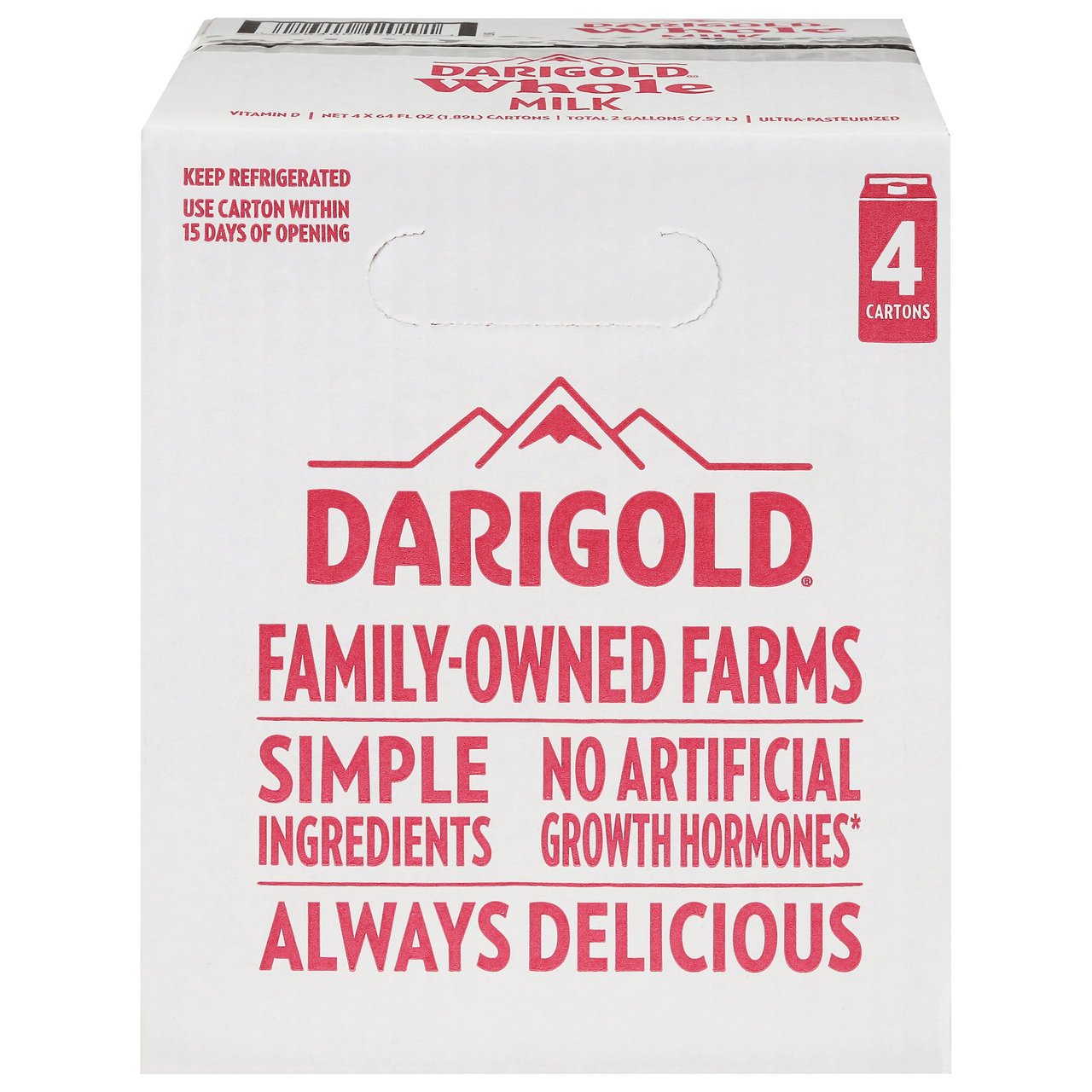 Darigold Homogenized Milk, 4 x 64 oz - Image 1