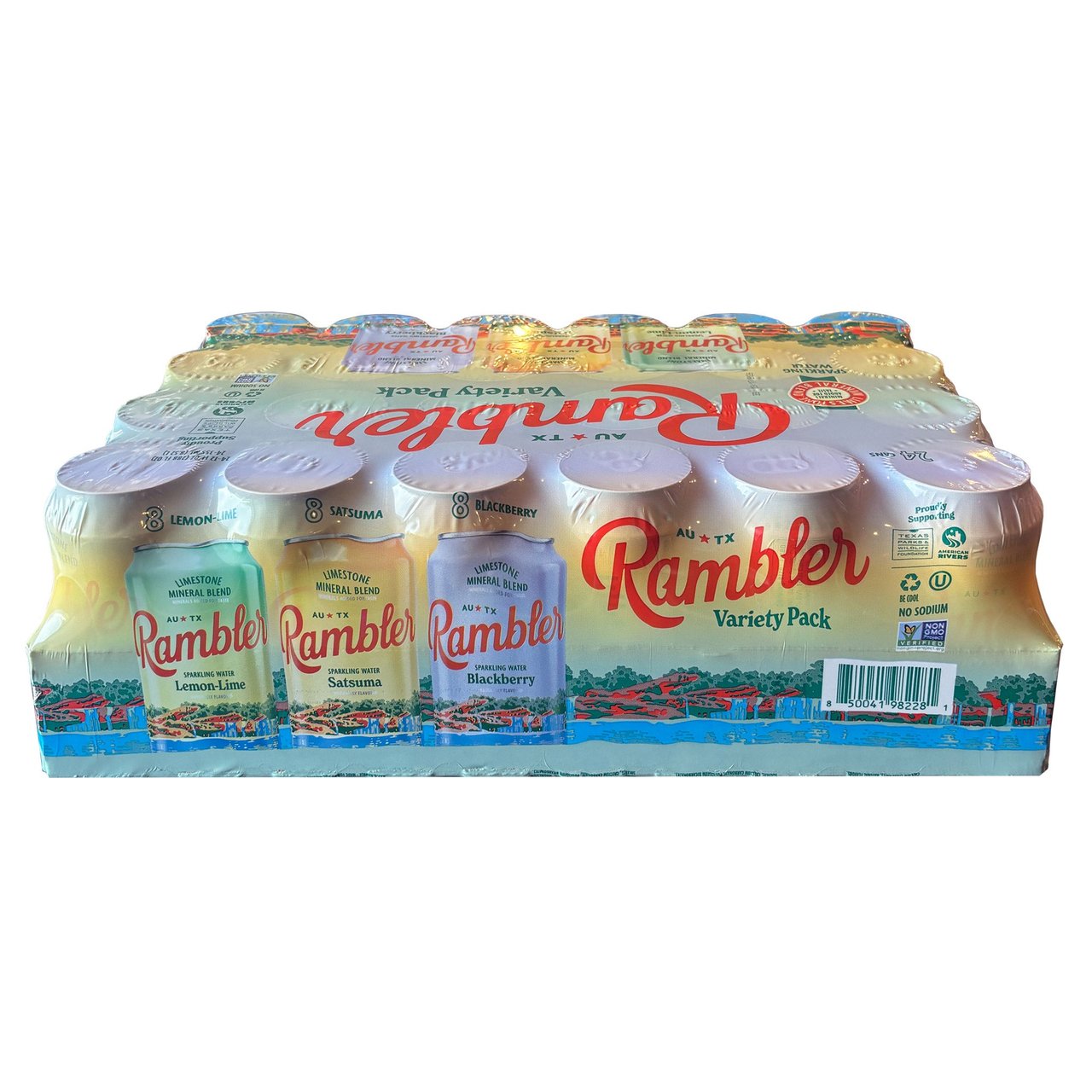 Rambler Sparkling Water Variety Pack 24 CT / 12 oz - Image 1