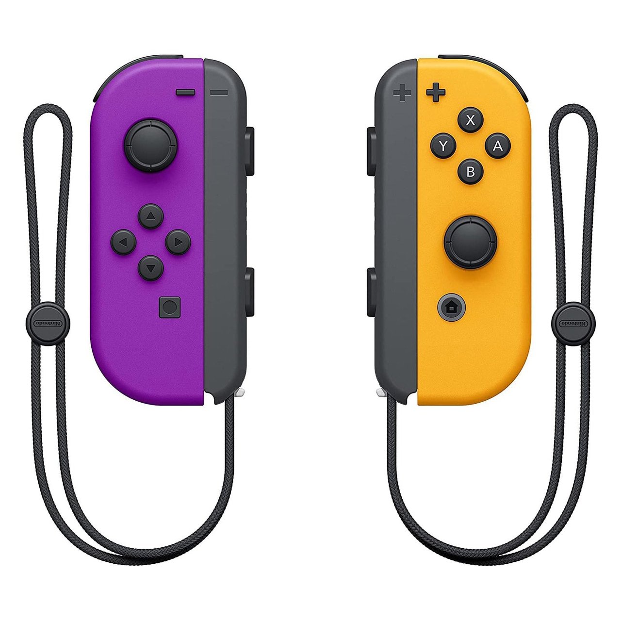 Nintendo Switch Joy-Con (L)/(R) - Neon Purple/Neon Orange - Image 1