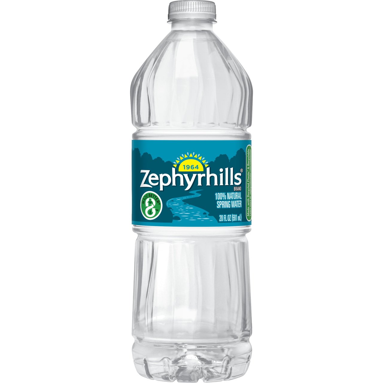 Zephyrhills Natural Spring Water, 28-Pack / 20 oz