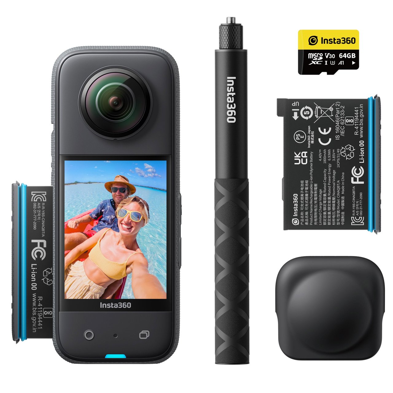 Insta360 X3 Adventure Camera Bundle