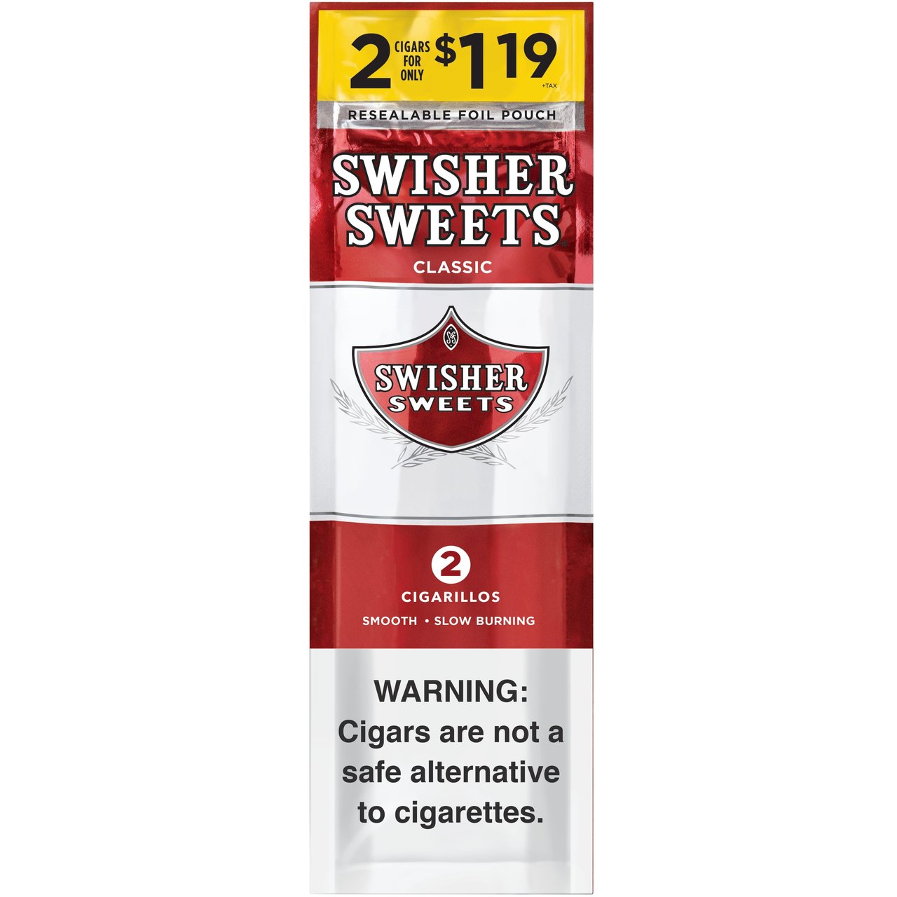 Swisher Sweets Original Cigarillos 30/2ct $1.19 Pre-Priced