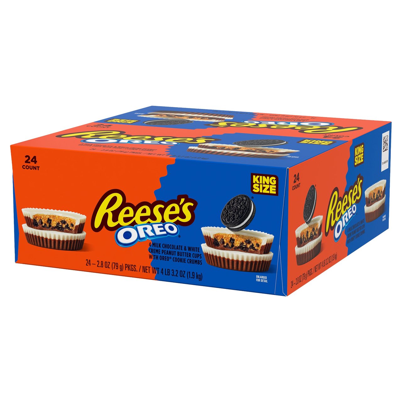 Reese's Peanut Butter OREO Cookie Cups King Size 24 CT/2.8 oz - Image 1