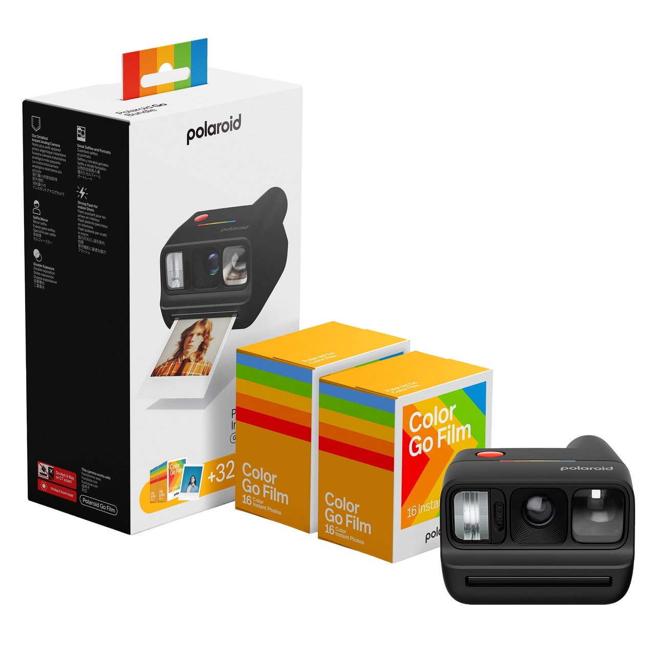 POLAROID GO GENERATION 3 INSTANT CAMERA BUNDLE - Image 1