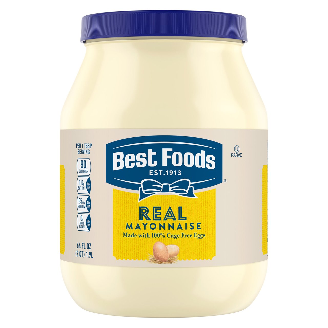 Best Foods Real Mayonnaise 64 oz - Image 1
