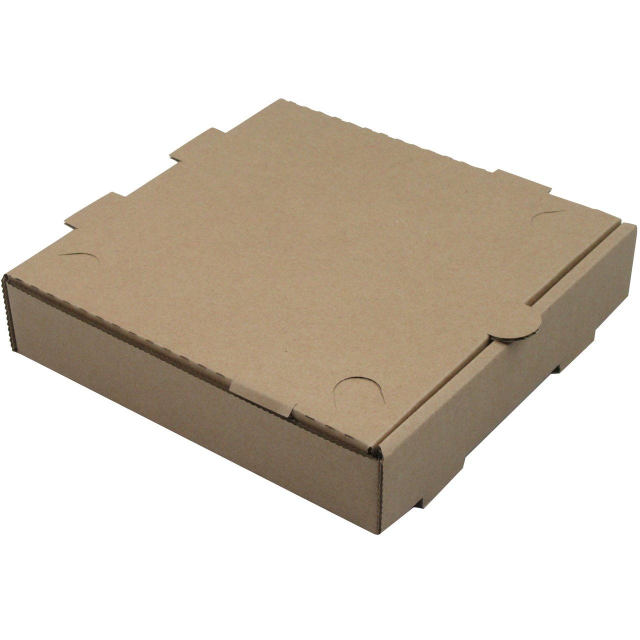 W Packaging Plain Pizza Box, 14", Kraft, 50 Count - Image 1