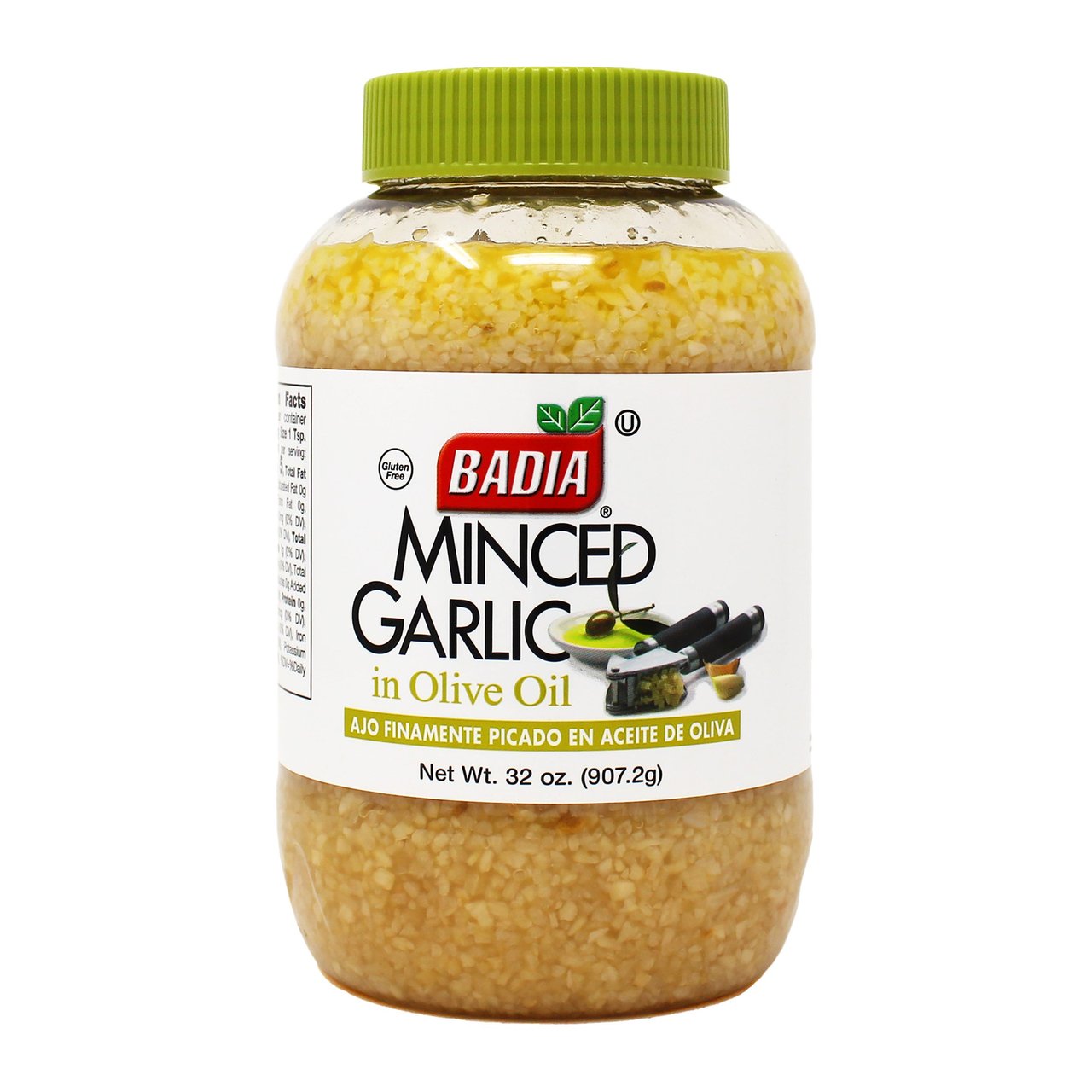 Badia Minced Garlic in Olive Oil 32 oz - Image 1