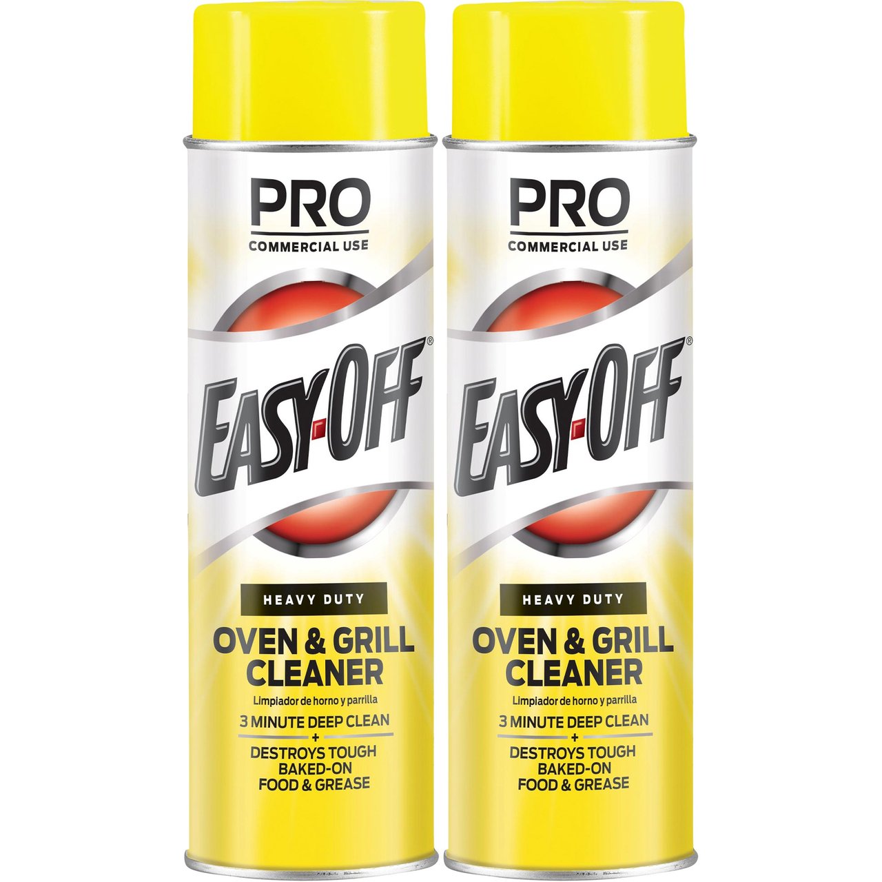Easy-Off Professional Heavy Duty Oven and Grill Cleaner, 2-Pack, 24 oz - Image 1