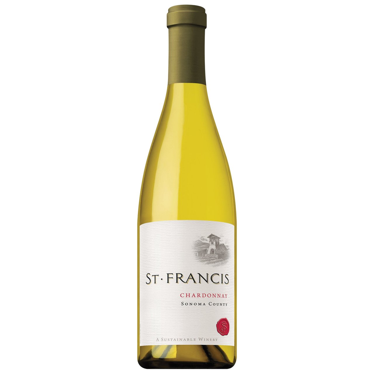 St. Francis Chardonnay, Sonoma County, 750ml - Image 1