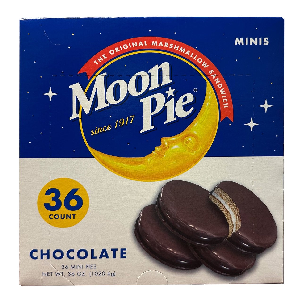 Moon Pie Chocolate Mini Pies 36 Count/1 oz Each - Image 1