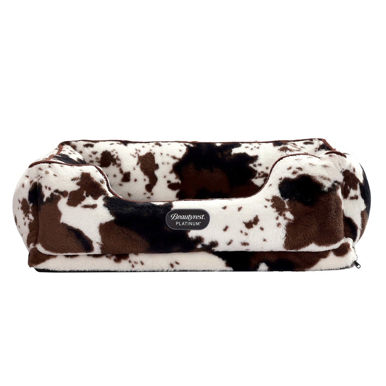 Beautyrest Cow Design Pet Bed 36" x 23" - Image 1