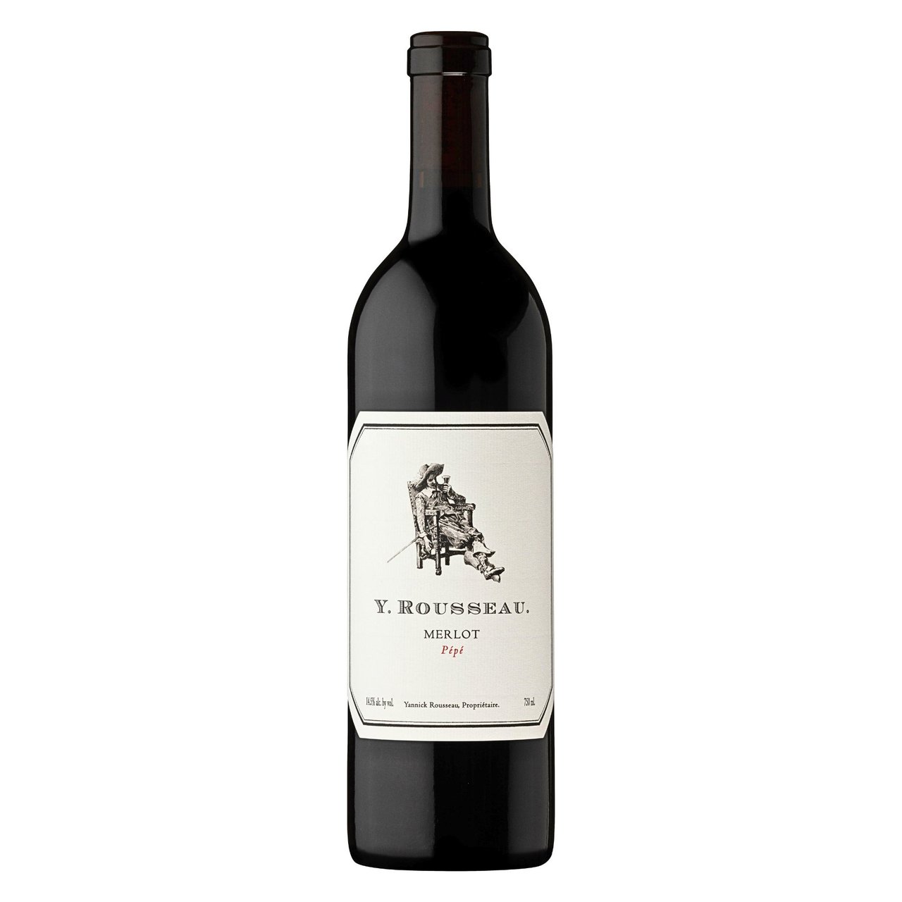 Y. Rousseau Pépé Merlot Moon Mountain, Sonoma 750ML - Image 1