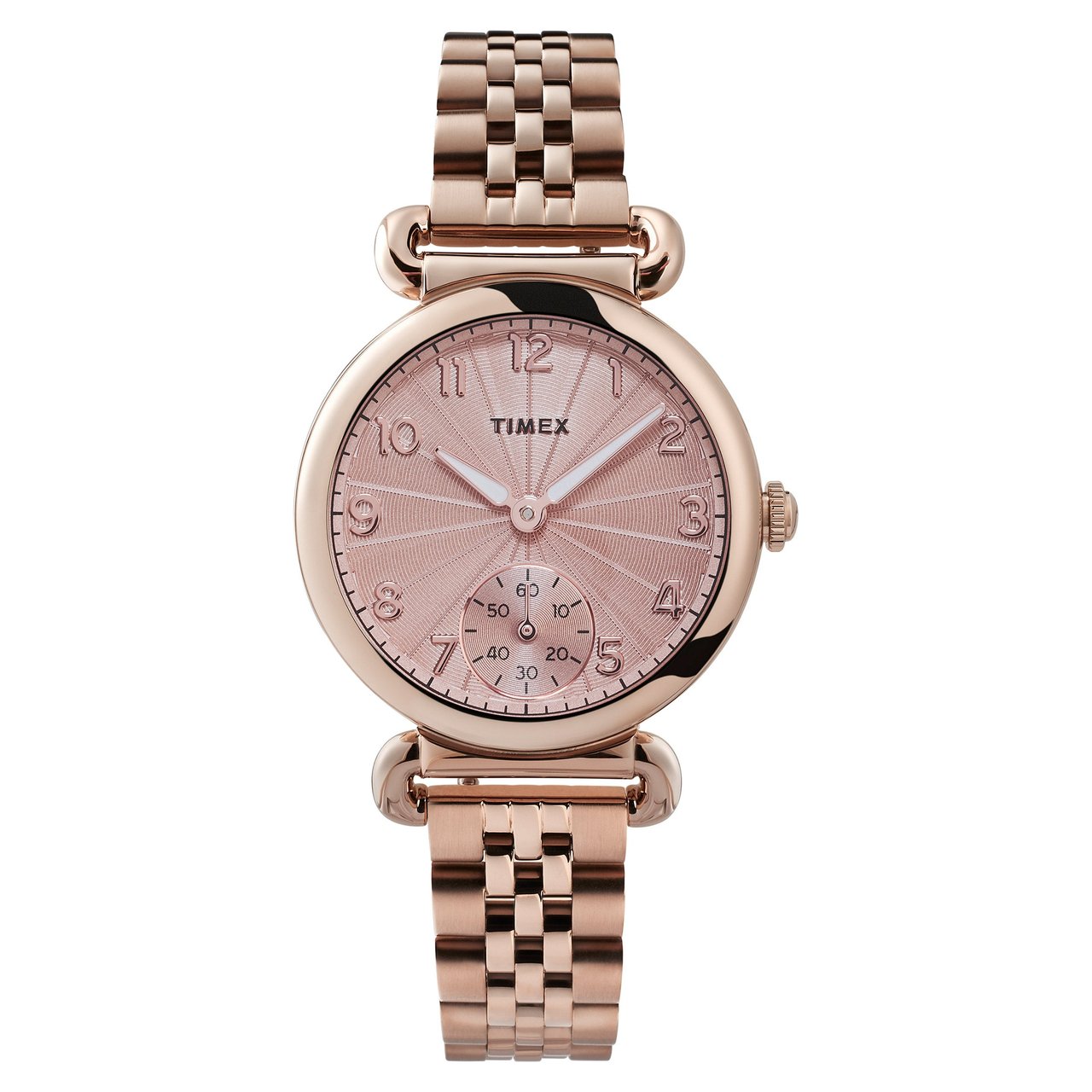 Timex Model 23 Rose Gold-Tone Quartz Ladies Watch - Image 1