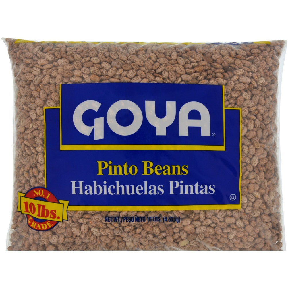 Goya Foods Dry Pinto Beans 10 lbs - Image 1