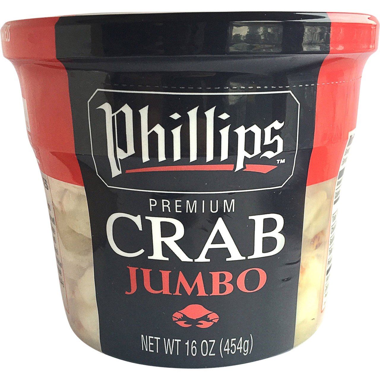 Phillips Jumbo Lump Crab Meat 16 oz (1 lb) - Image 1