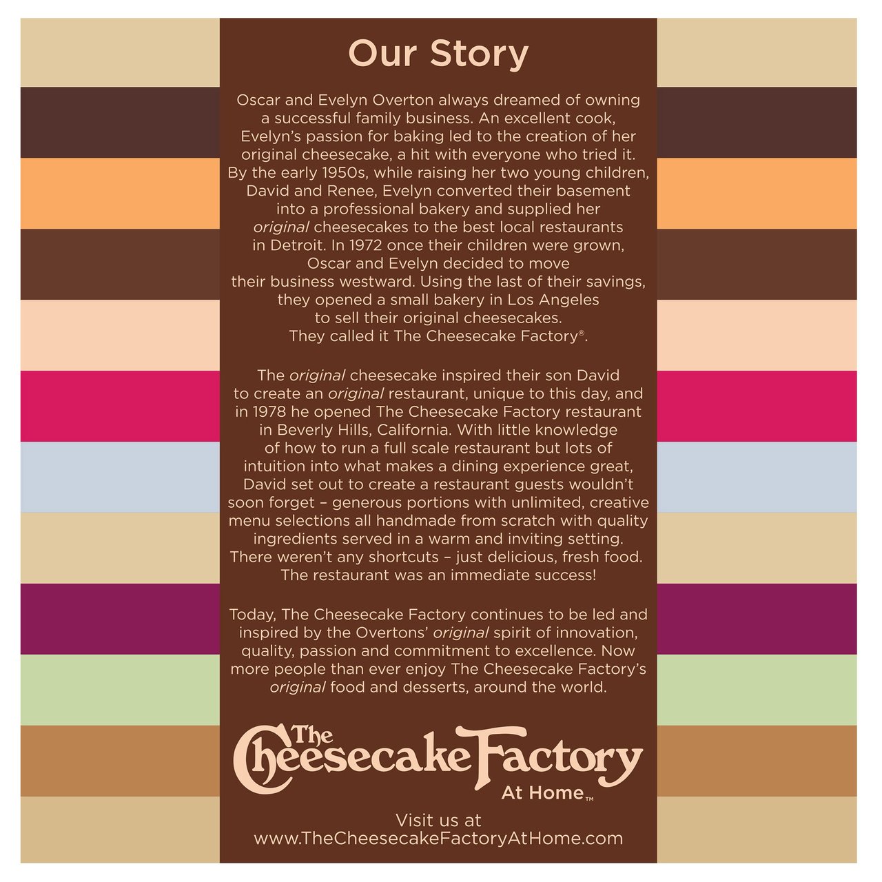 The Cheesecake Factory Grand Assortment Cheesecake, 3 lb - Image 1