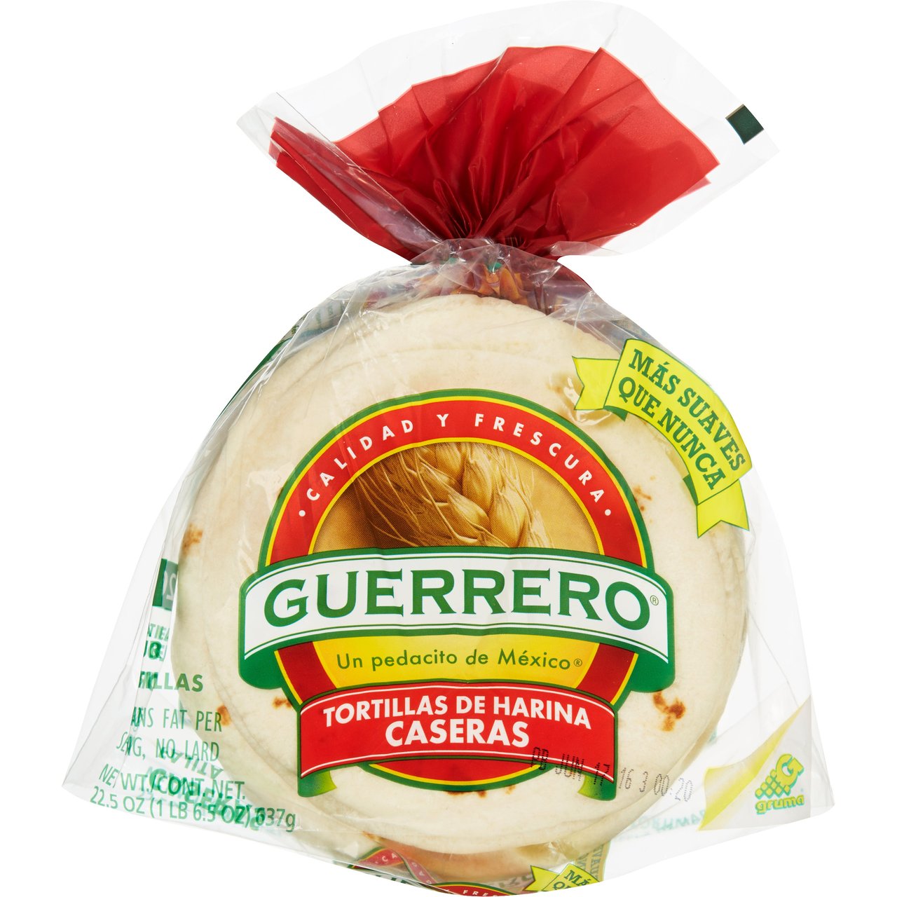 Guerrero 6" Flour Tortillas, 20 Count
