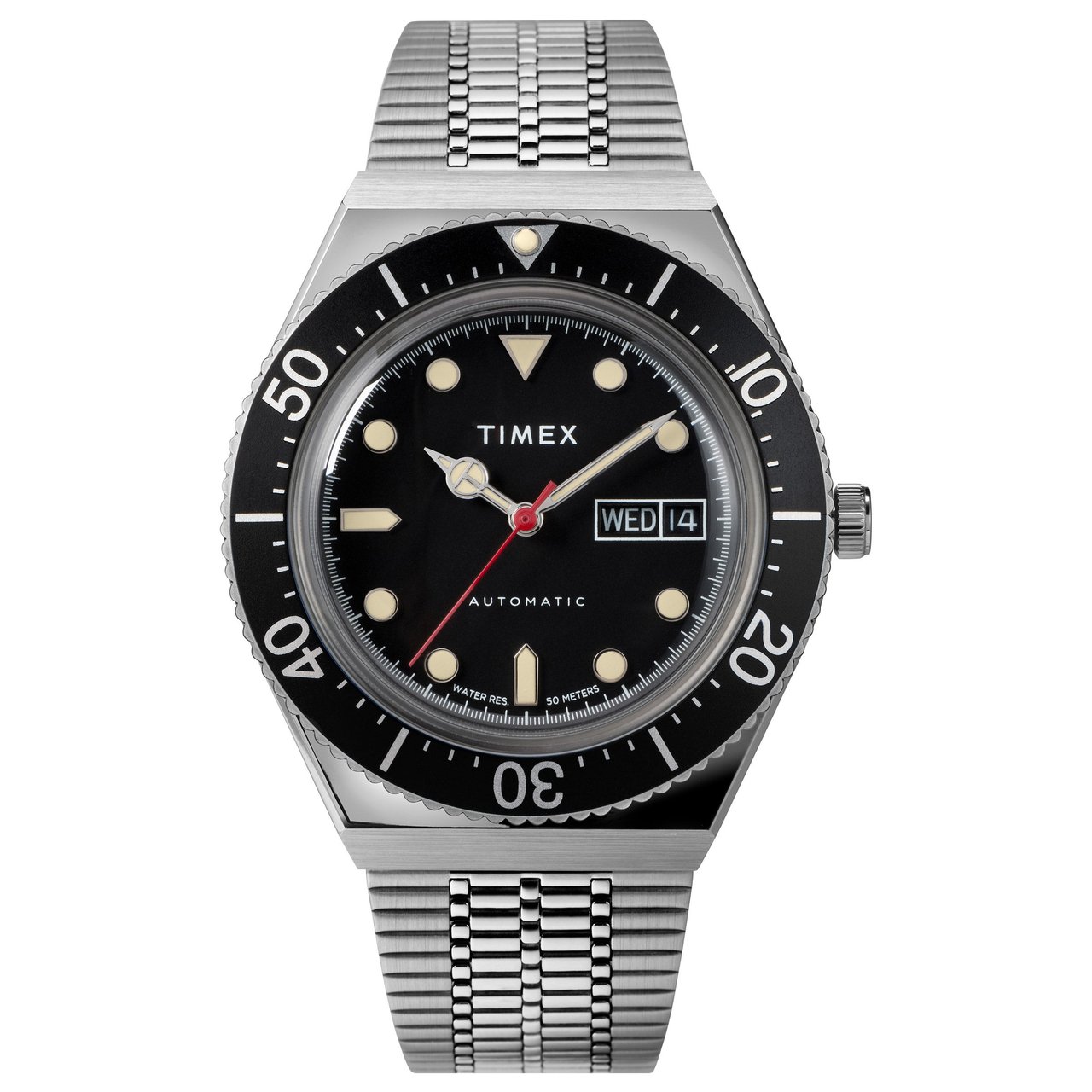 Timex M79 Stainless Steel Automatic Men's Watch - Image 1