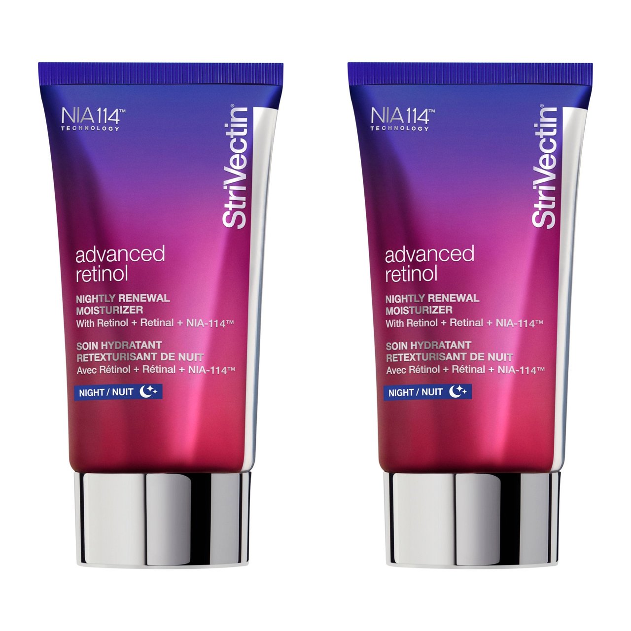 StriVectin Advanced Retinol Nightly Renewal Moisturizer, 1 oz, 2-Pack - Image 1