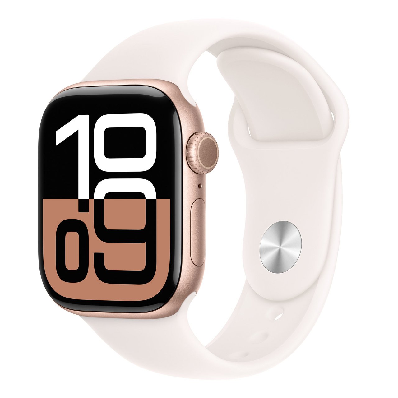 Apple Watch Series 10 Rose Gold / Light Blush Band 42mm GPS MWWH3LW/A - Image 1