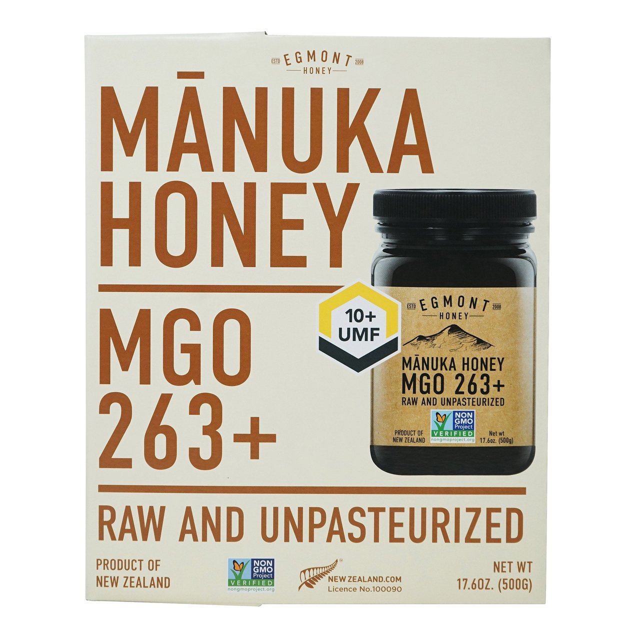 Egmont Manuka Honey UMF 10+ 17.6 Ounces - Image 1