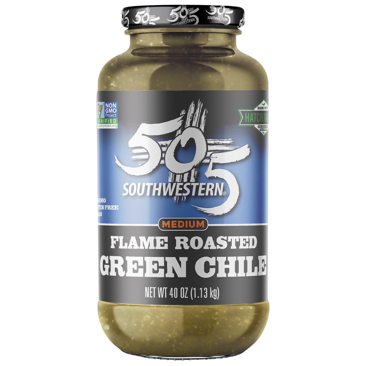 505 Southwestern Diced Green Chile 40 oz - Image 1