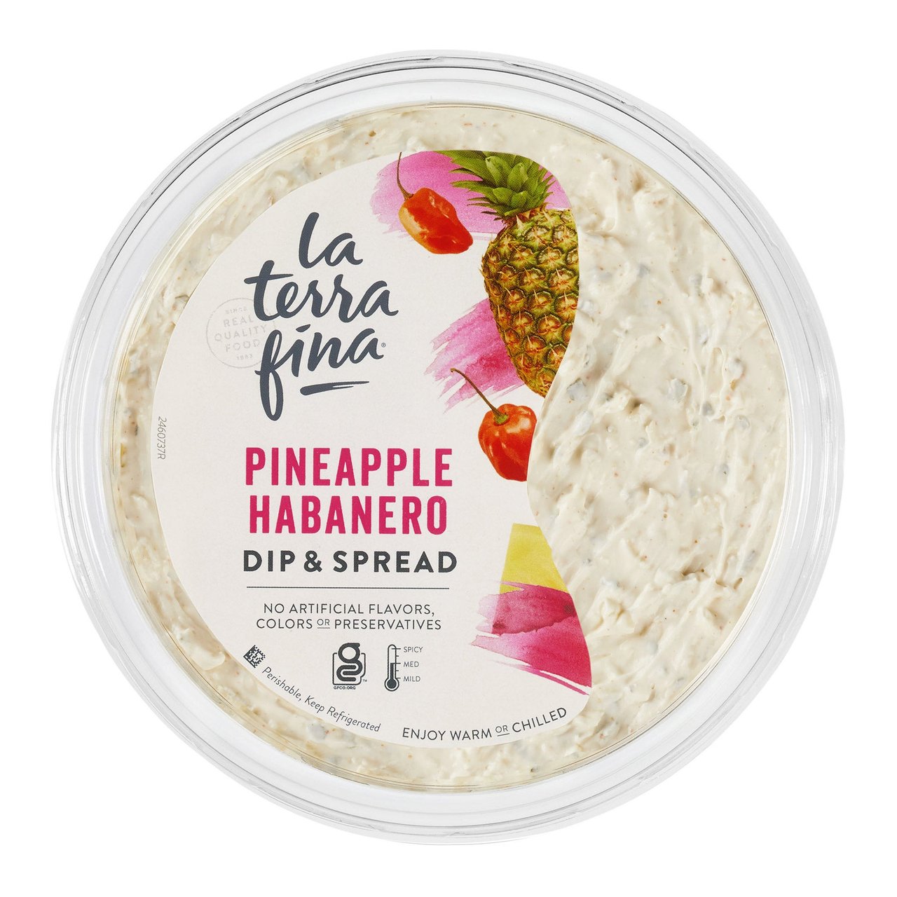 La Terra Fina Pineapple Habanero Dip 31 oz - Image 1