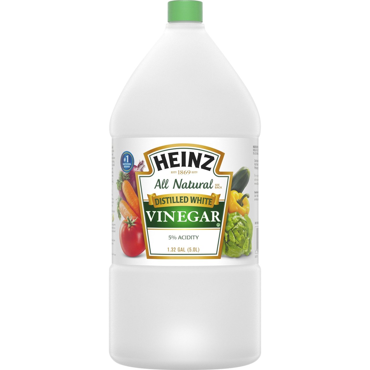 Heinz All Natural Distilled White Vinegar, 1.32 Gallon Jug
