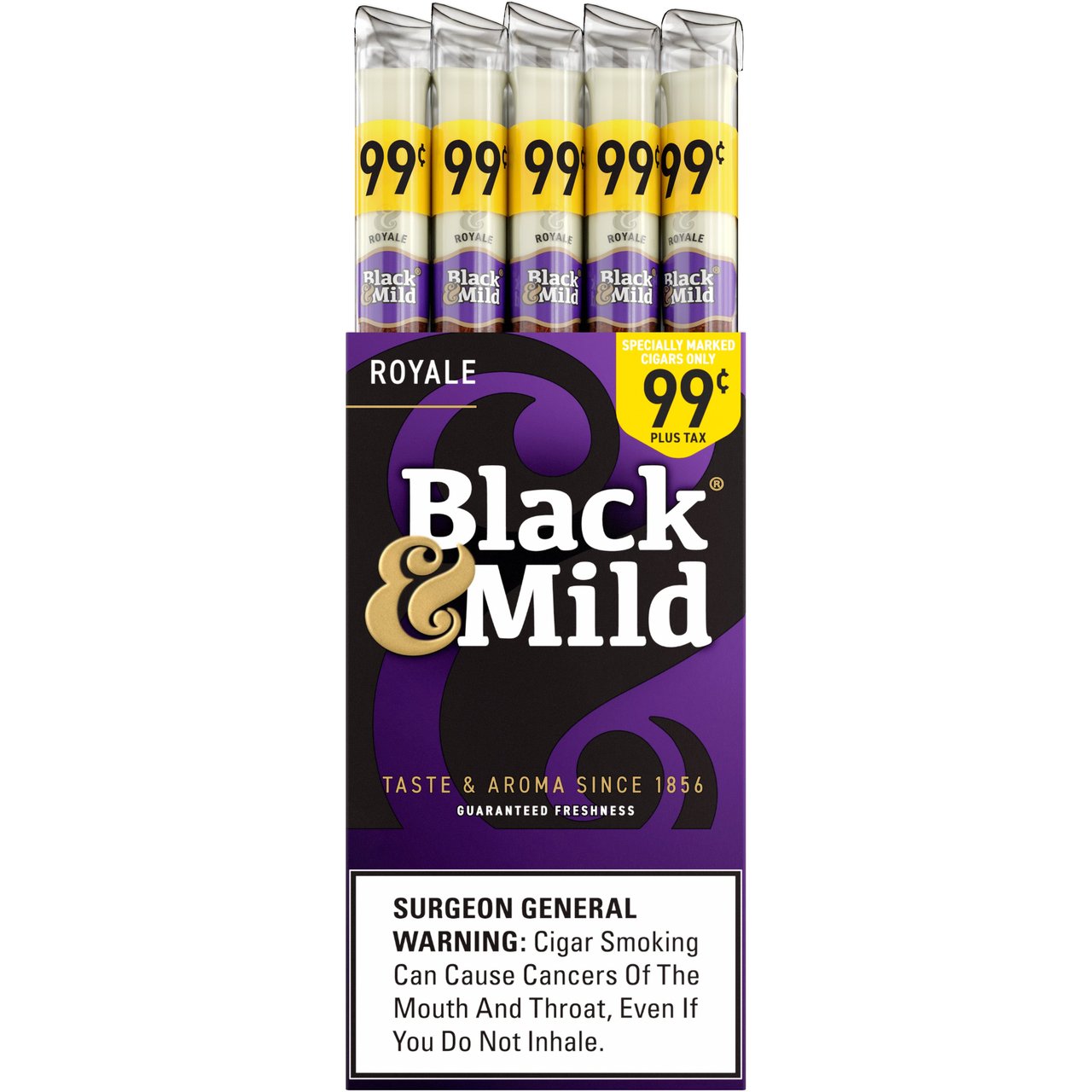 tobacco royale Black & Mild Royale Pipe Tobacco $0.99 Single 25 Count Upright (#1767105)