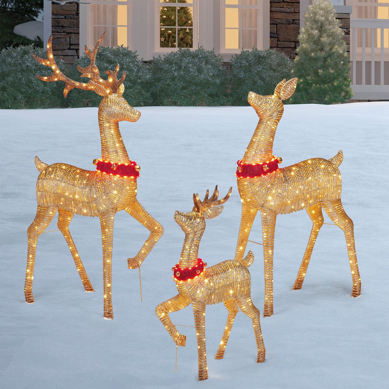 Deer Family Set of 3 - Image 1