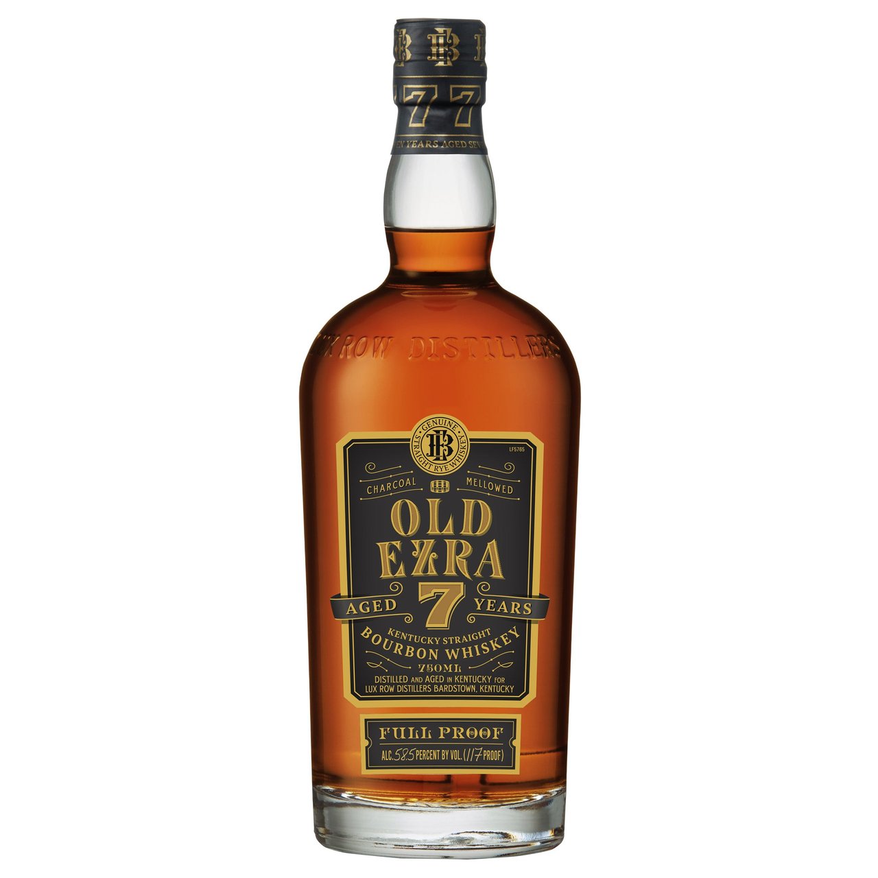 Old Ezra 7 Year Barrel Strength Kentucky Straight Bourbon Whiskey 750mL - Image 1
