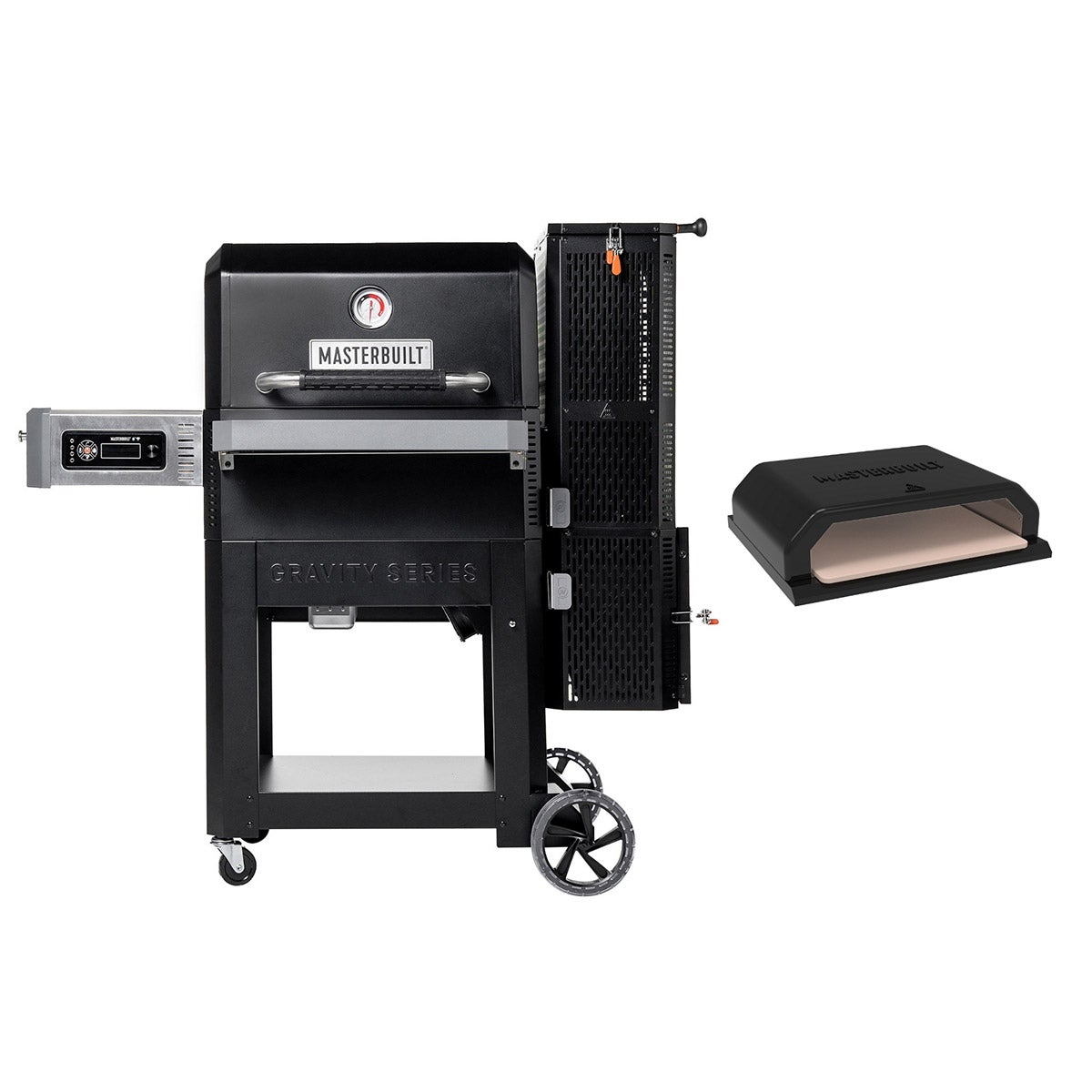 Masterbuilt Gravity Series 900 Digital Charcoal Grill + Smoker with Pizza Oven - Image 1