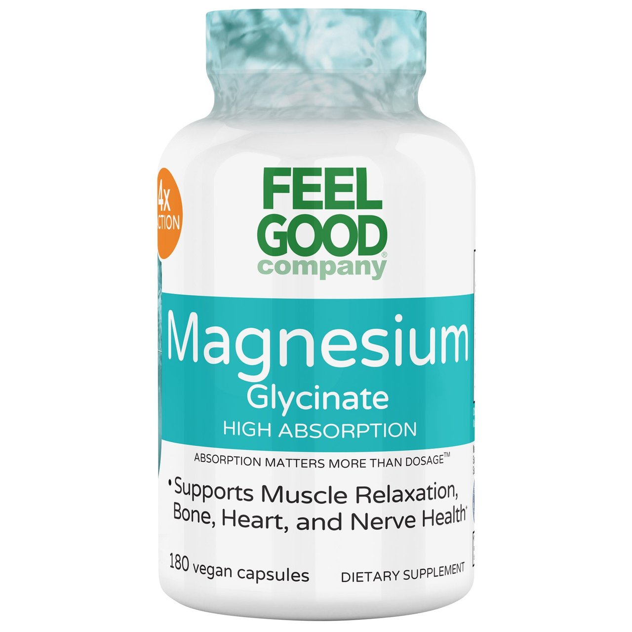 FEELGOOD MAGNESIUM GLYCINATE 180CT - Image 1