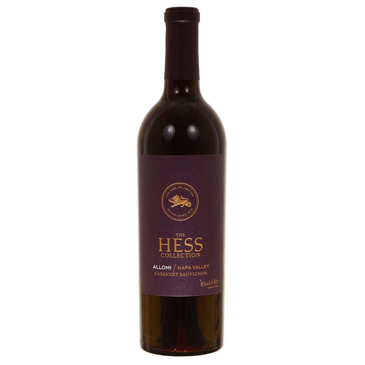 Hess Estate Allomi Cabernet Sauvignon Napa Valley 750 ML - Image 1
