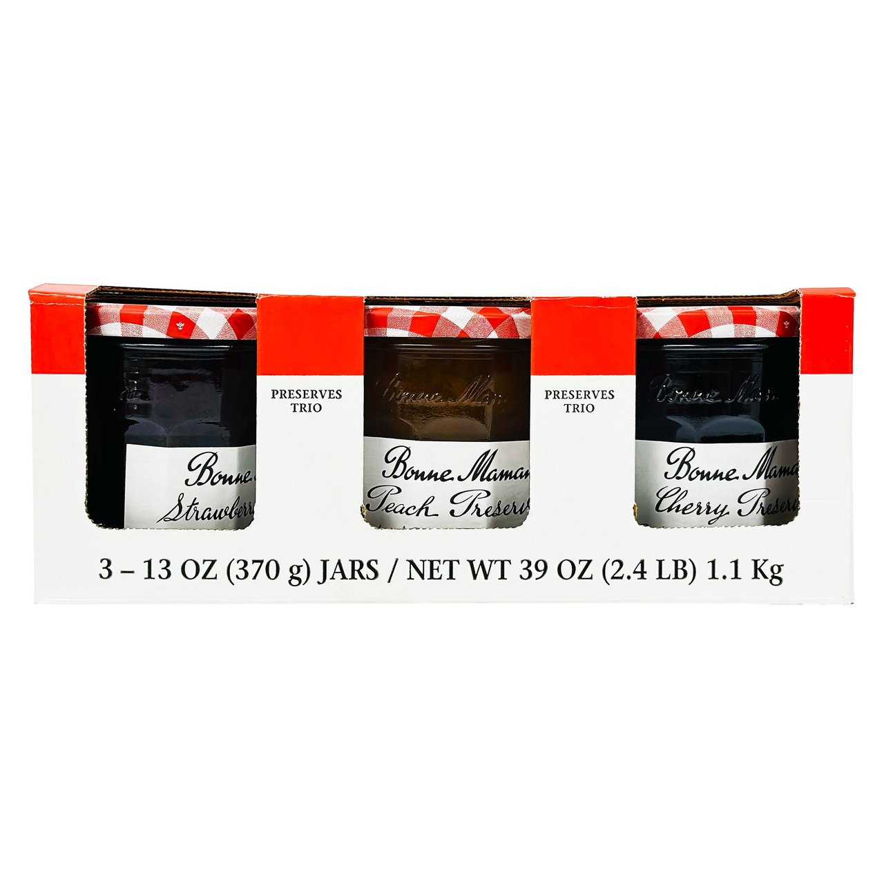Bonne Maman Preserve Trio Variety, 3 / 13 Ounce Jars (#1766411