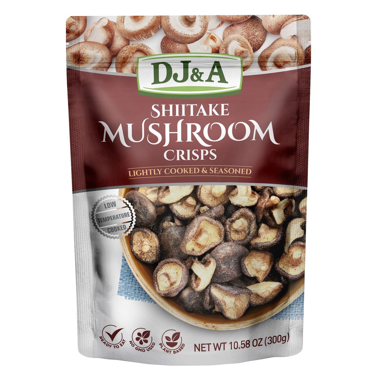 DJ&A Shiitake Mushroom Crisps 10.58 oz - Image 1