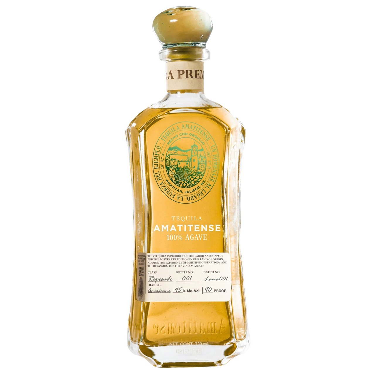 Amatitense Reposado Tequila, Jalisco, Mexico 750ML - Image 1