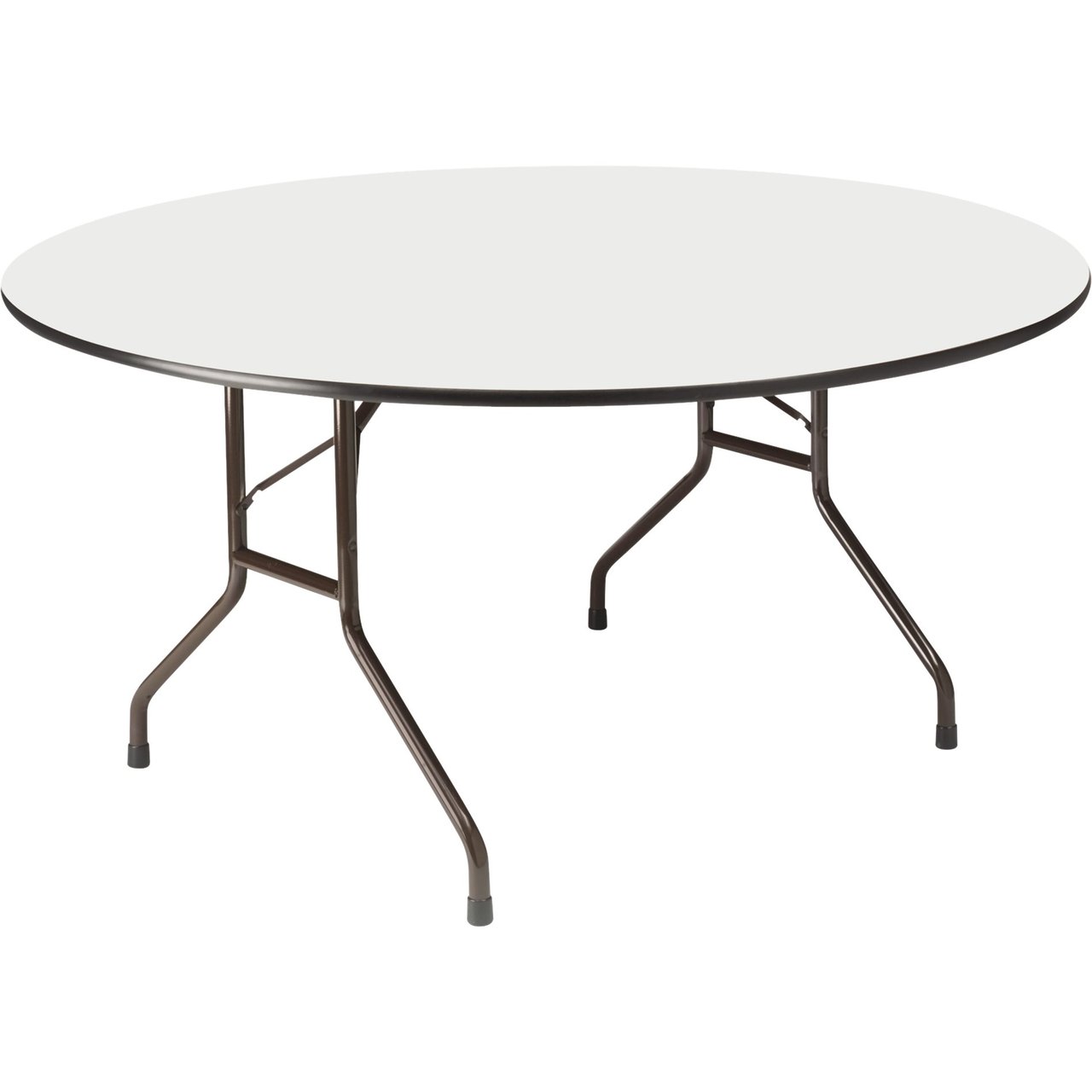 Iceberg 60" Diameter Folding Table ICE55267 Gray