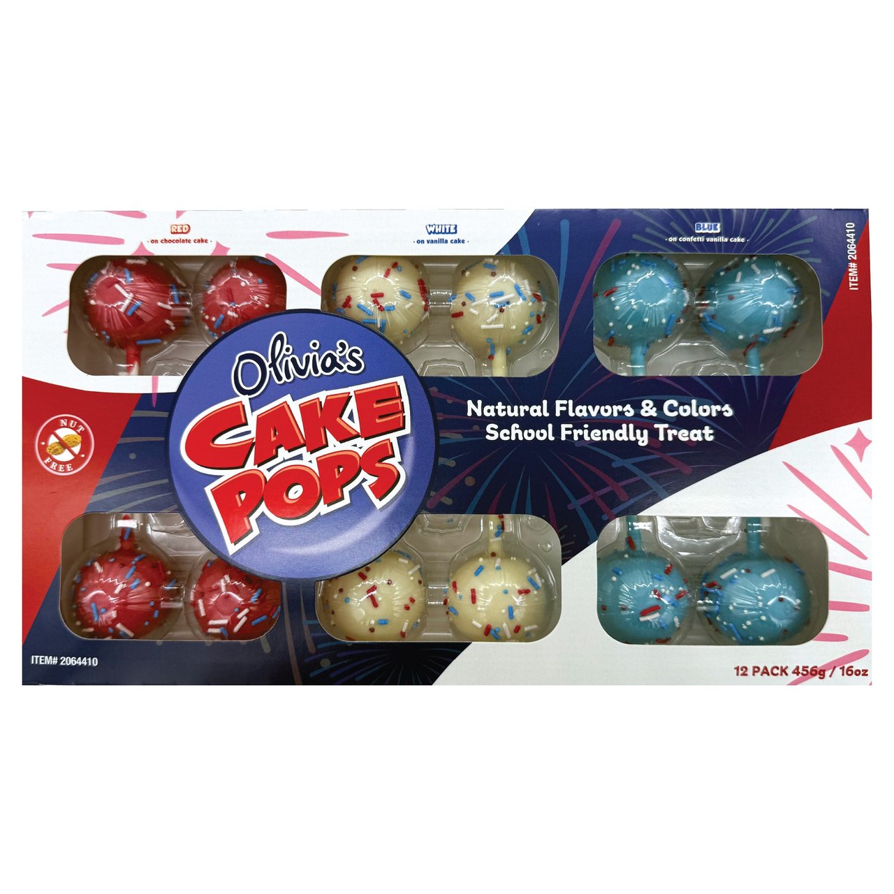 Olivia's Cake Pop Variety 12-Count Box - Image 1
