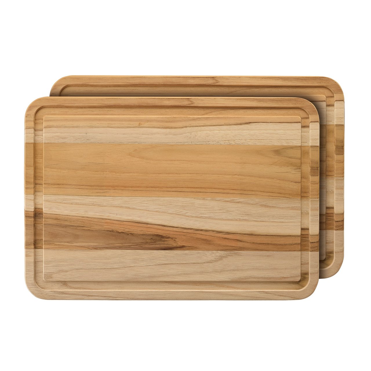 Tramontina Teak Wood Cutting Board 2-Pack - Image 1