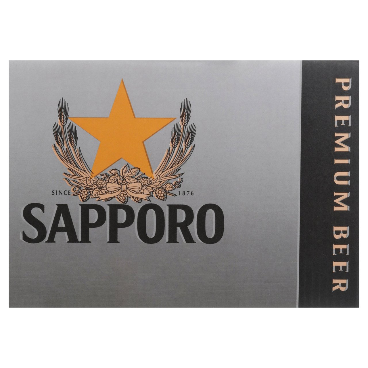 Sapporo Silver Premium Japan 24/12oz (9 Qts)