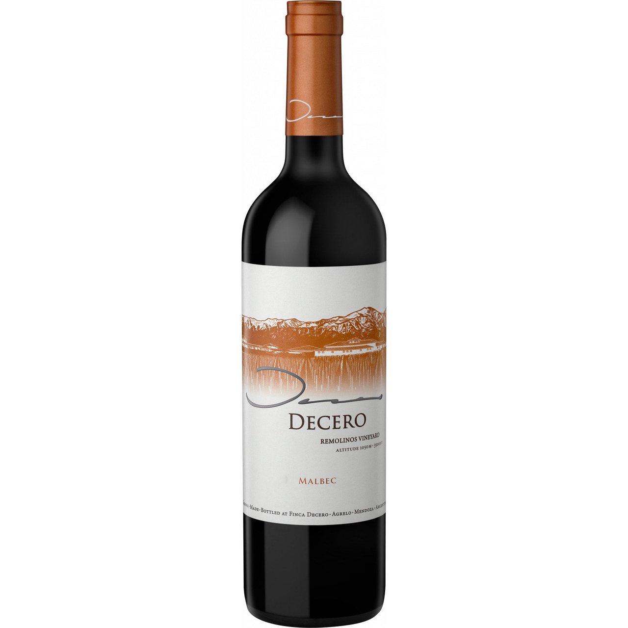 Finca Decero Malbec Argentina 750ML - Image 1