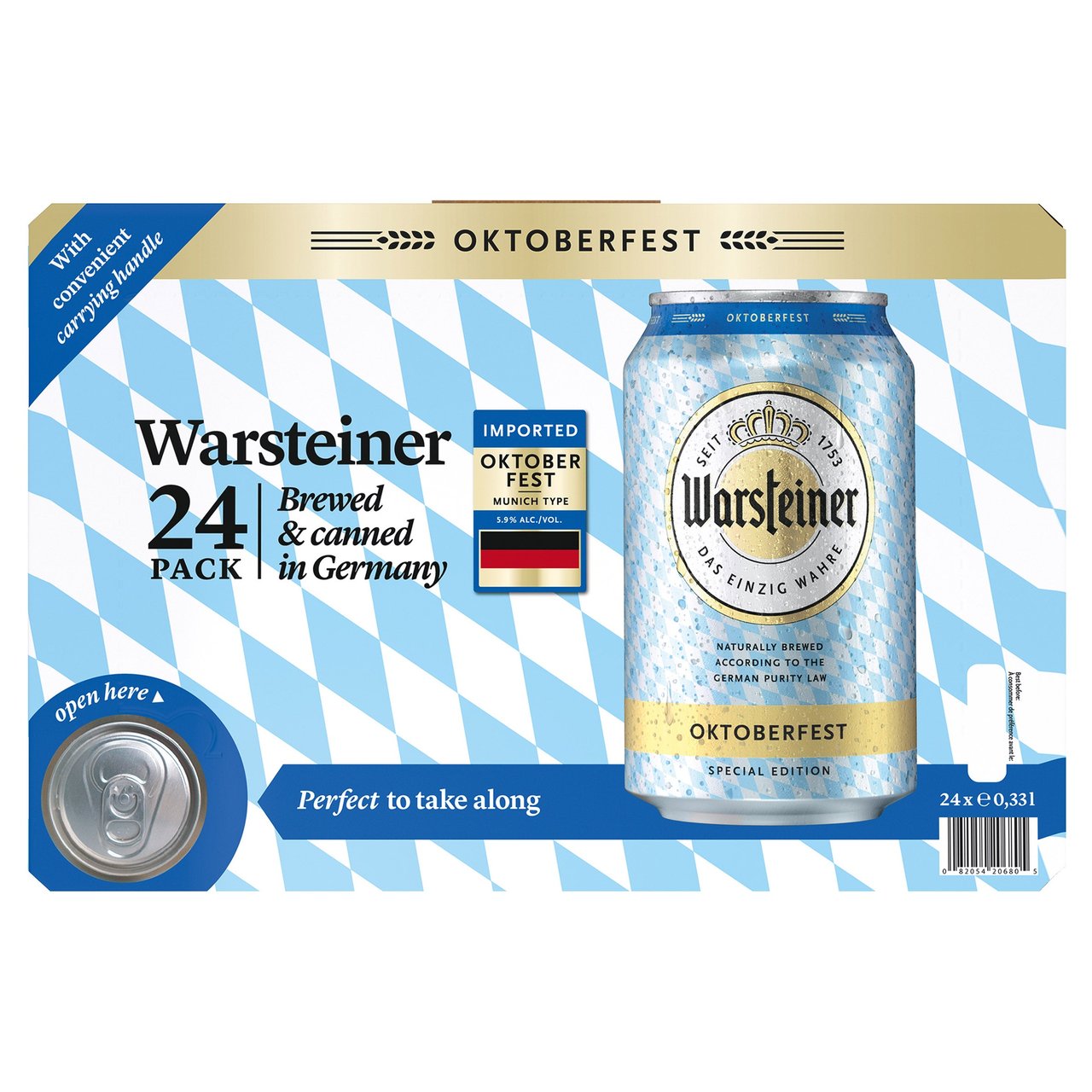 Warsteiner Oktoberfest 24/11.2 Ounce Cans - Image 1