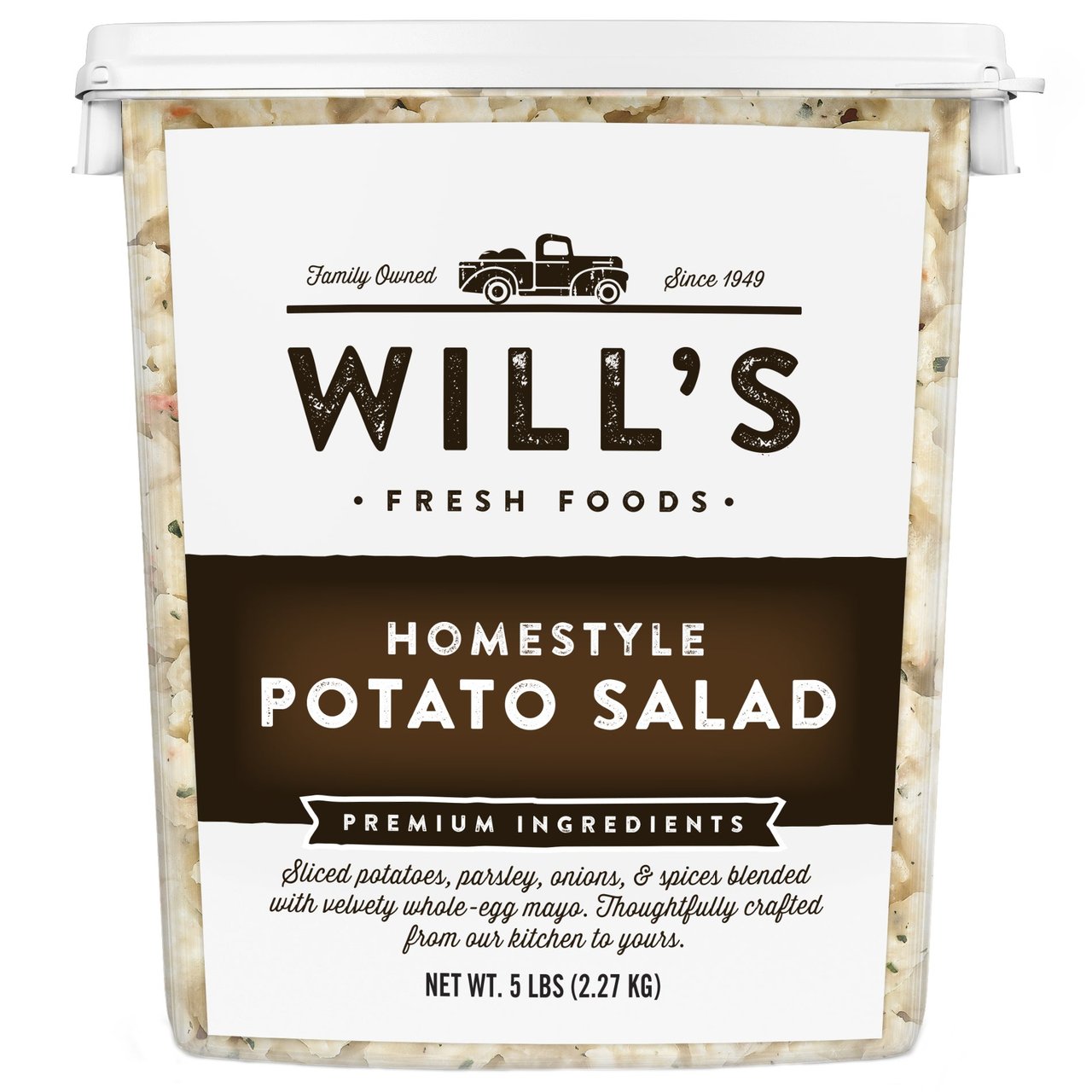 Will's Fresh Foods Homestyle Potato Salad 5 lbs - Image 1