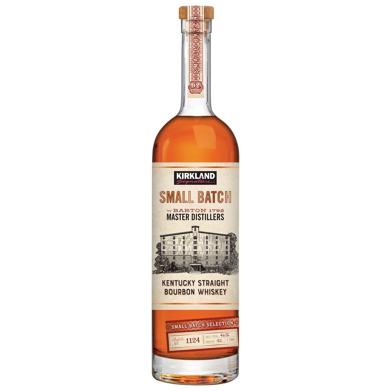 Kirkland Signature Small Batch Bourbon Kentucky 1L