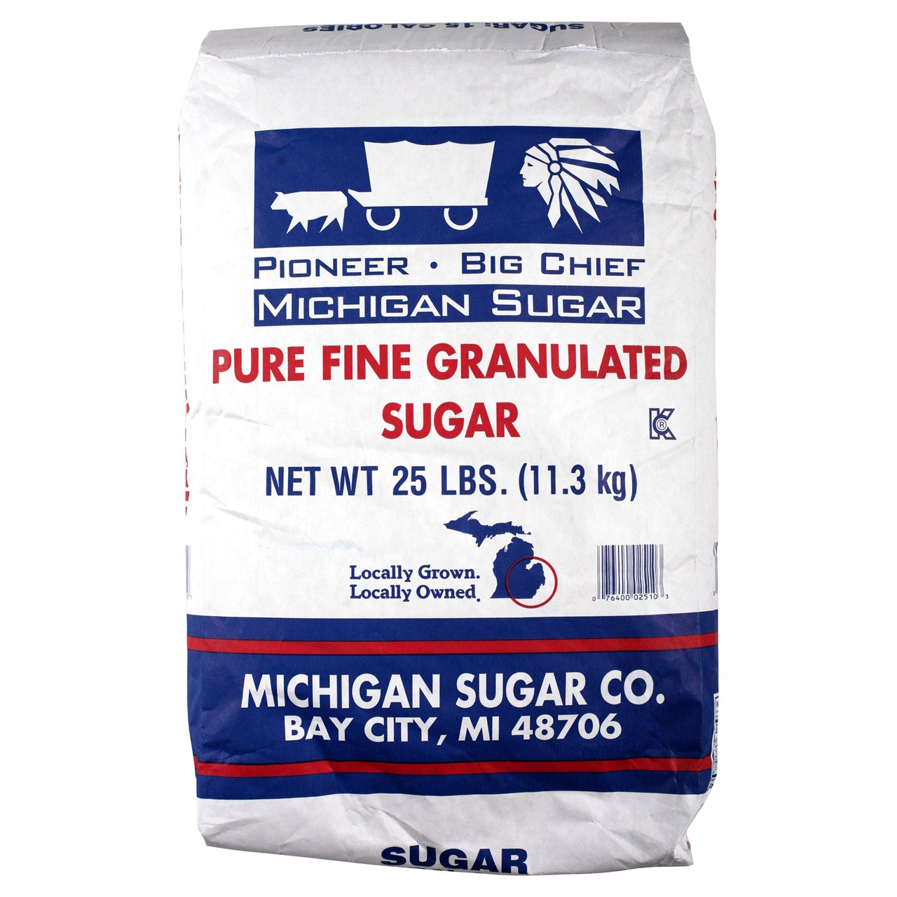 Pioneer Granulated Sugar 25 Pound Bag