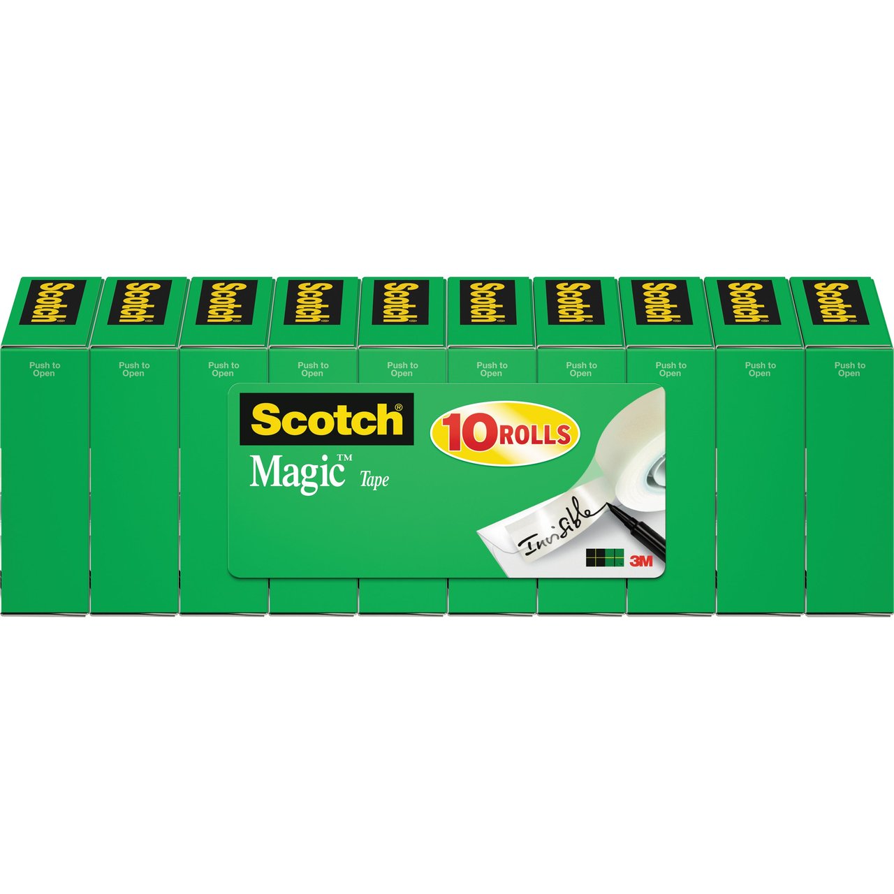Scotch Magic Tape 3/4" x 1,500" Refills 10 ct - Image 1