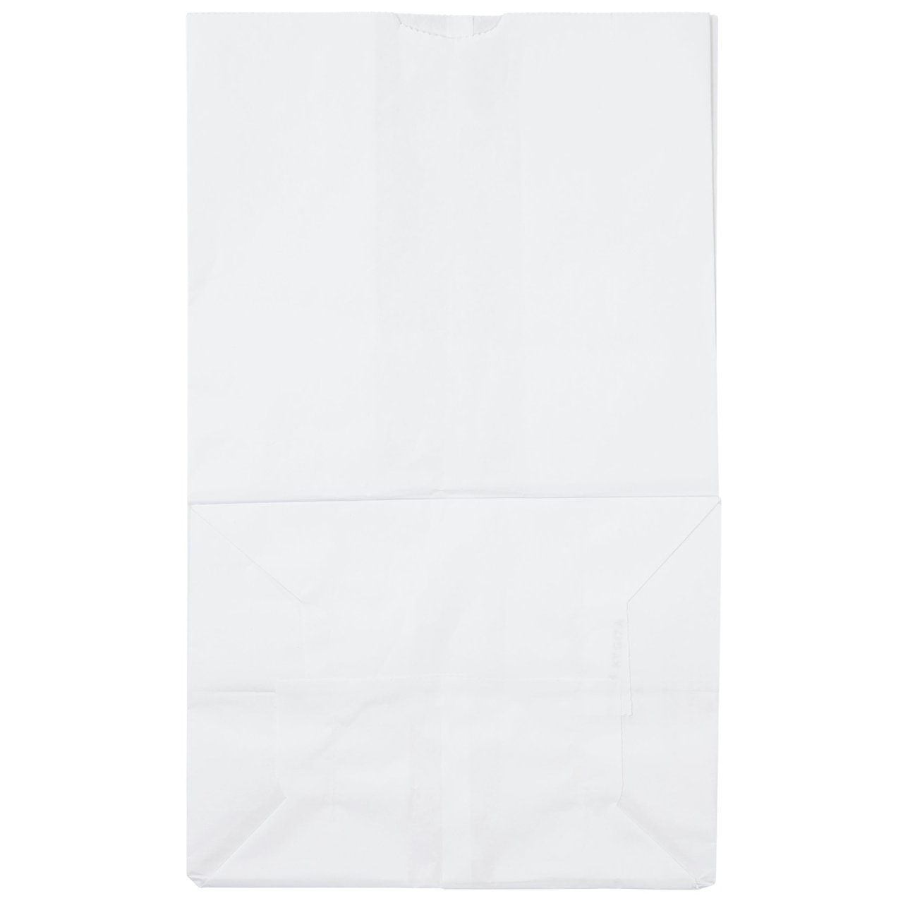 Duro 20 lb. White Paper Bag, 500 CT