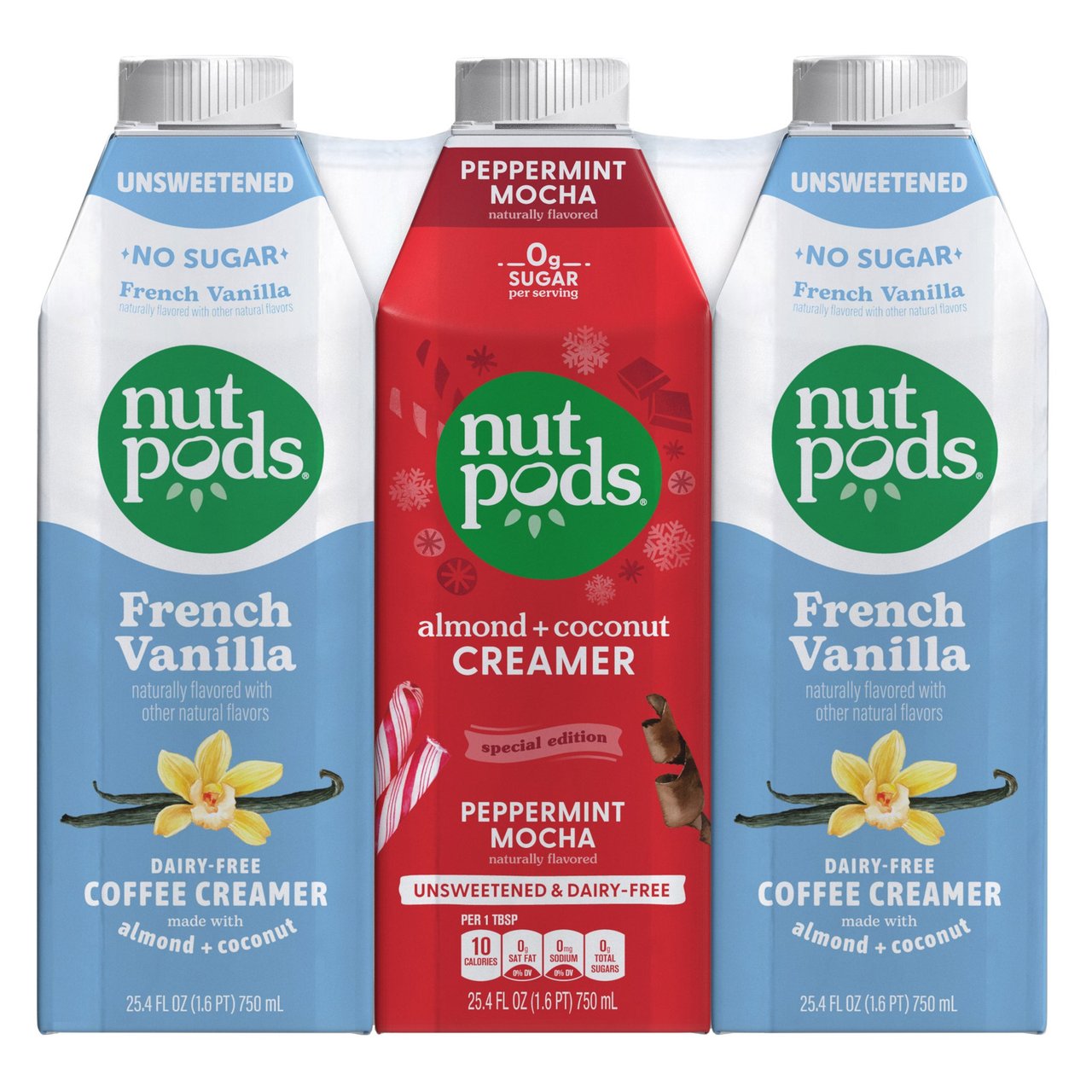 Nutpods Coconut/Almond Creamer 3/25.4 oz - Image 1